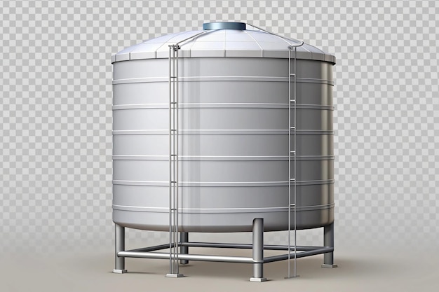 Water Tank Isolated on Transparent Background