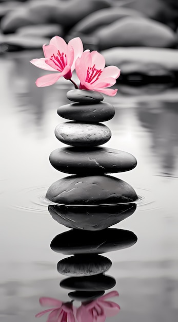 water zen relaxation nature stone meditation relax spa pebble balance peace harmony back