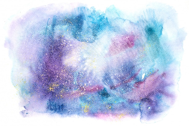 Watercolor abstract painting texture background