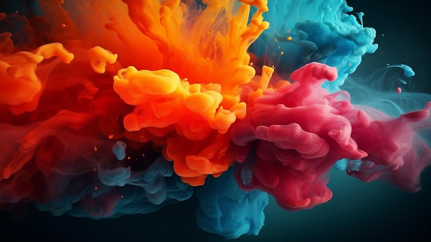 Watercolor abstract splash high quality background