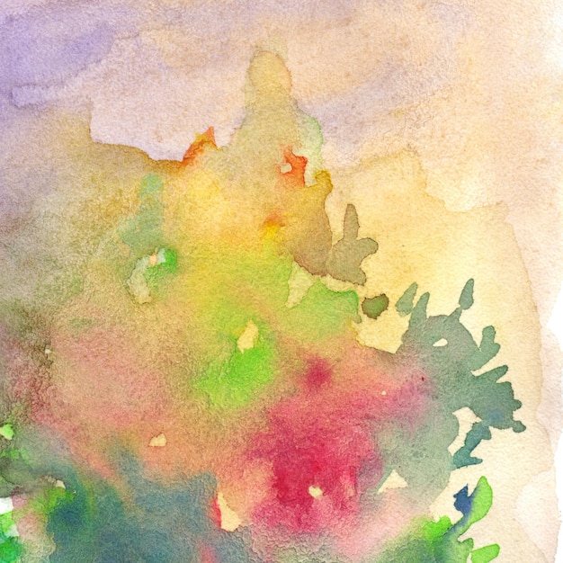 Watercolor aquarelle paint abstract texture pattern background