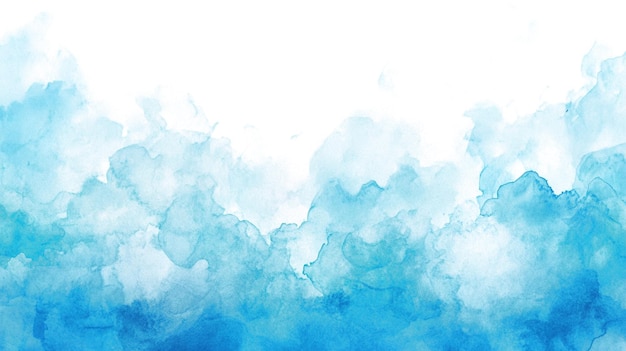 Watercolor Background With Various Color