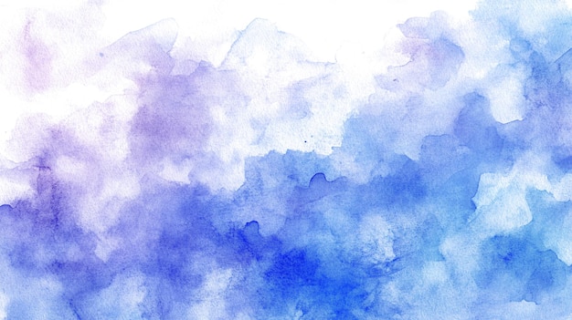 Watercolor Background With Various Color