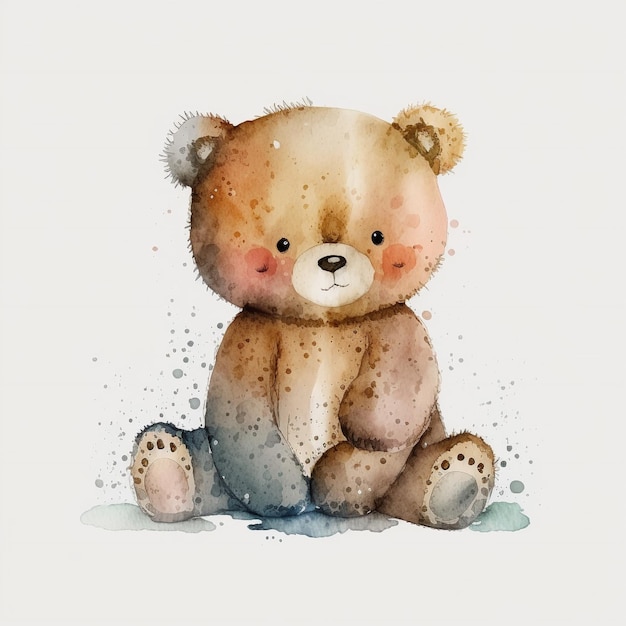 Watercolor Bear