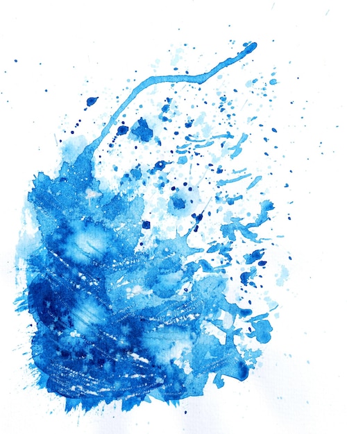 Watercolor blue texture