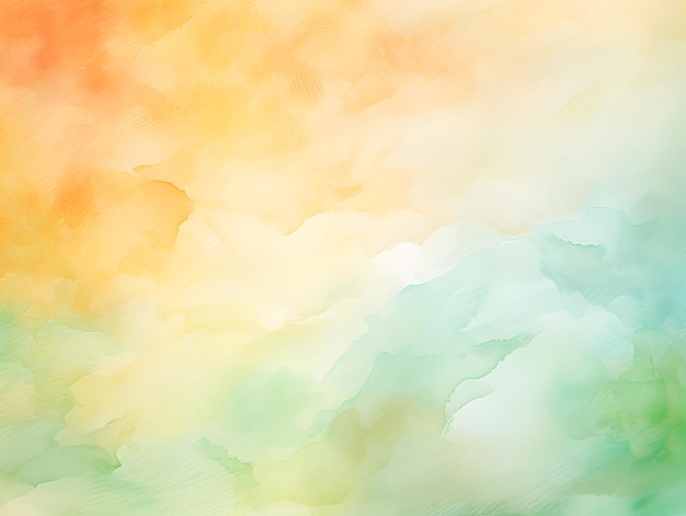 Watercolor brush strokes on background clip art in the style of light random colors