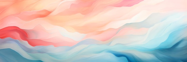 watercolor brushstroke pattern showcasing the beauty of textures and abstract Generative AI