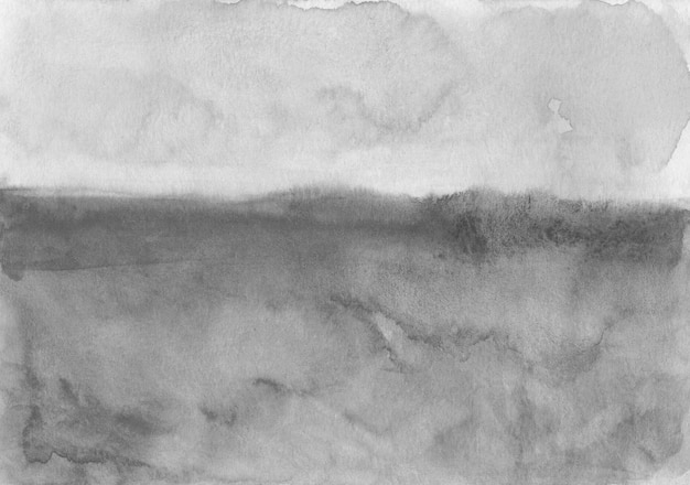 Watercolor calm gray background texture hand painted Artistic black and white backdrop stains