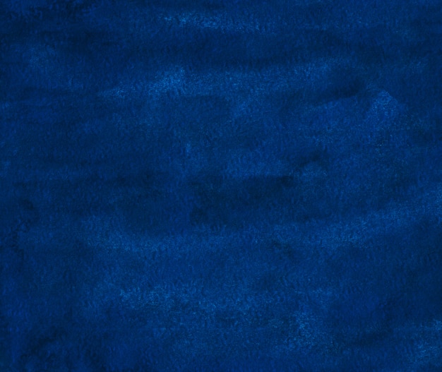 Watercolor dark blue background texture