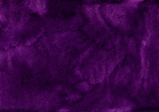 Watercolor dark violet background texture