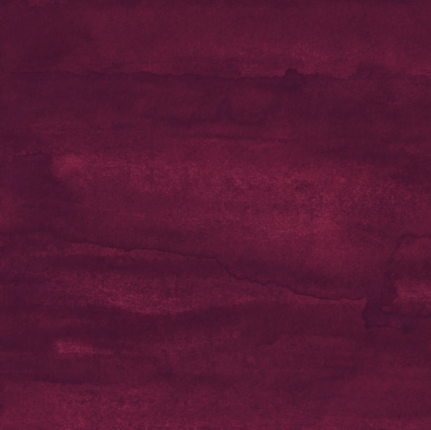 Watercolor deep crimson background texture