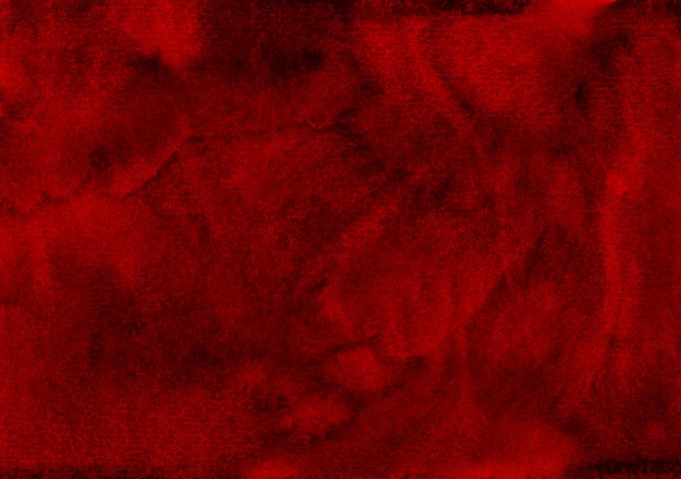 Watercolor deep red texture background hand painted