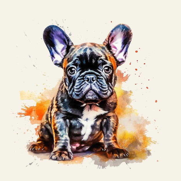 Watercolor Dogs Wall Art