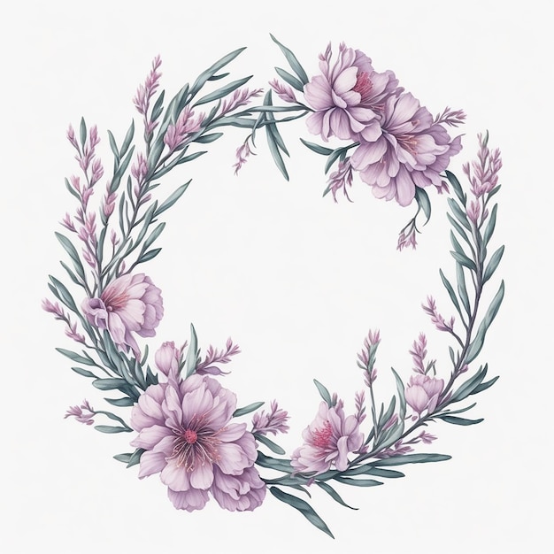 Watercolor Floral Flower Design