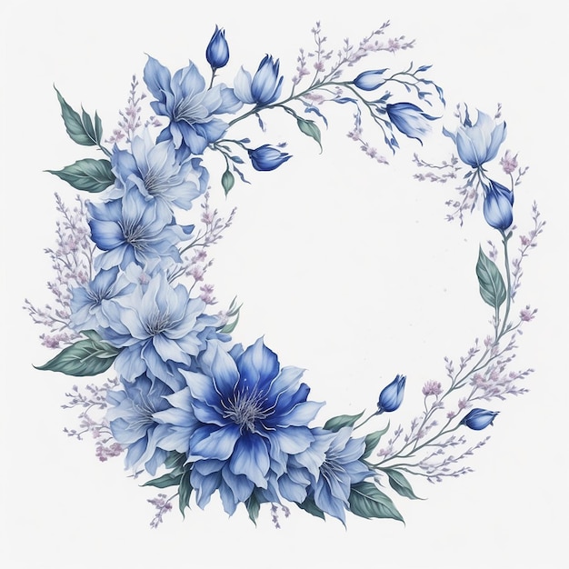 Watercolor Floral Flower