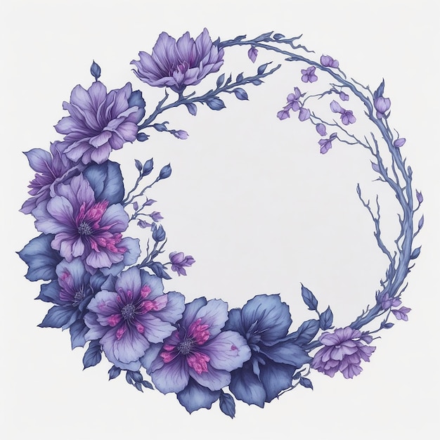 Watercolor Floral Flower