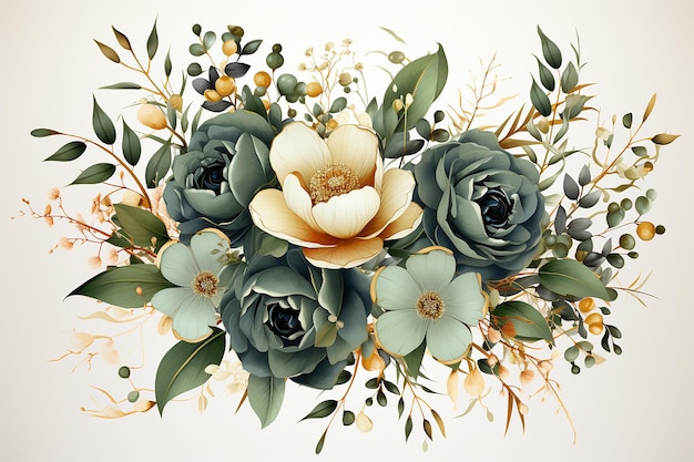 Watercolor_floral_illustration_with_leaf_wreath