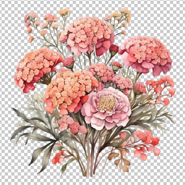 Watercolor Flower Bouquet