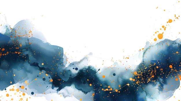 watercolor fluid painting vector background design