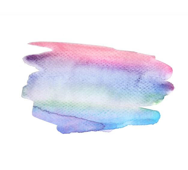 Watercolor hand drawn color background