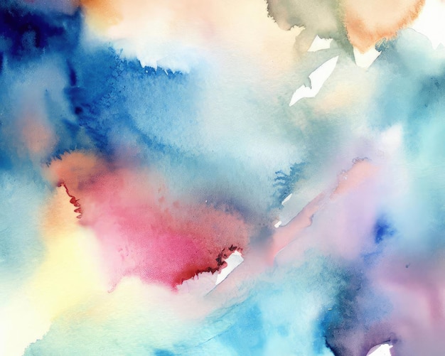 Watercolor is an abstract background