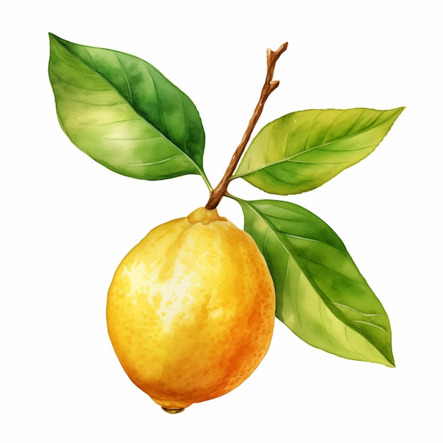 watercolor Lemon