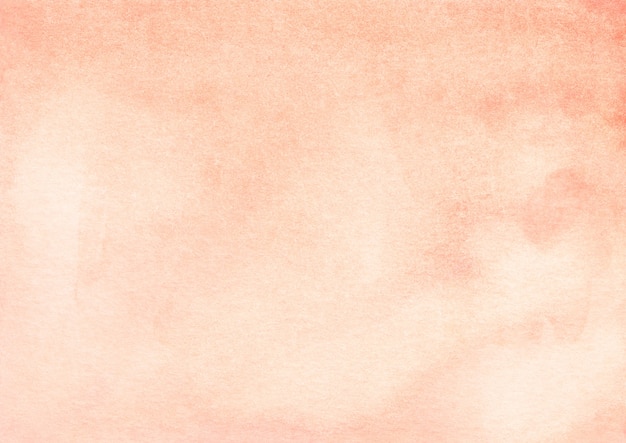 Photo watercolor light orange gradient background texture