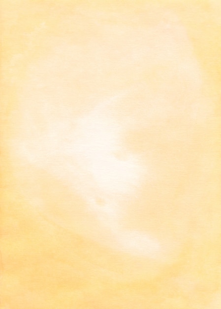 Watercolor light yellow background