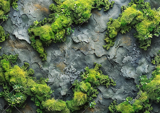 Watercolor Moss Texture Showcase