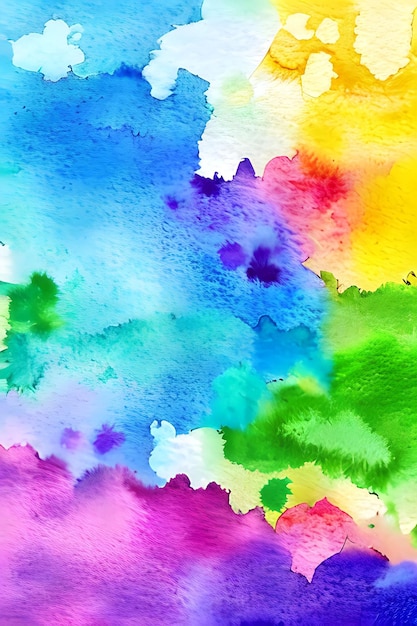 Watercolor painting background