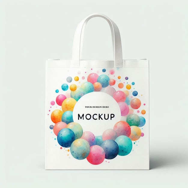 watercolor paper package mockup