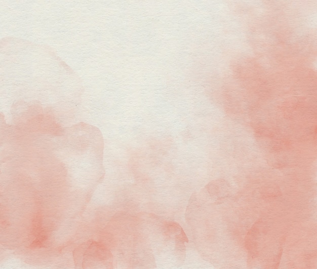 Watercolor soft pink abstract background