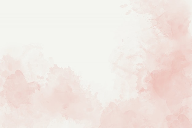 Watercolor soft pink abstract background