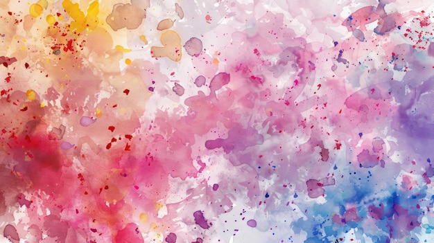 Watercolor splashes texture background