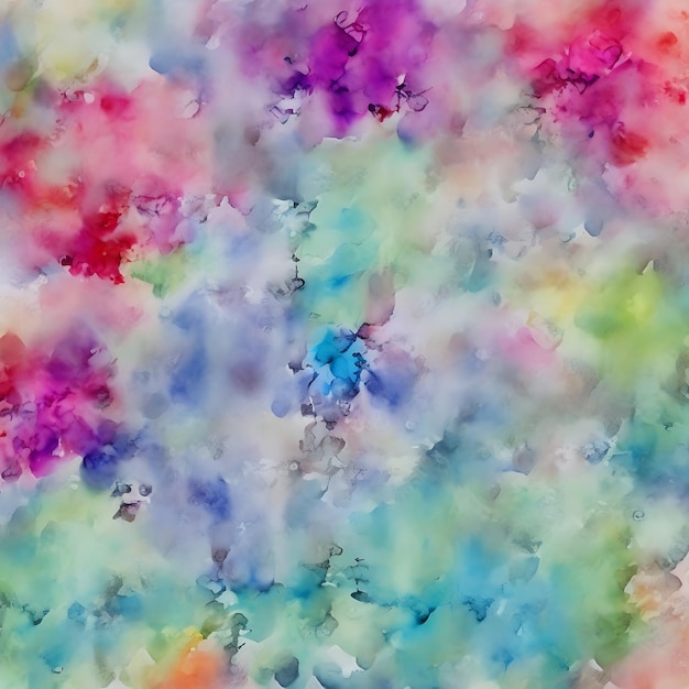 Watercolor stains abstract background Ai art