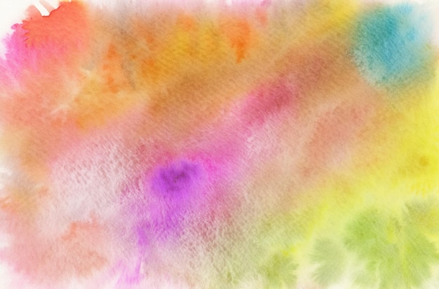 watercolor stains abstract background