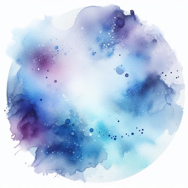 Watercolor texture blue and purple