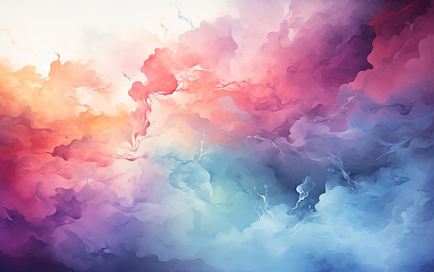 watercolor vector art background