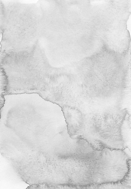 Watercolour light gray liquid background Hand painted watercolor stains on paper