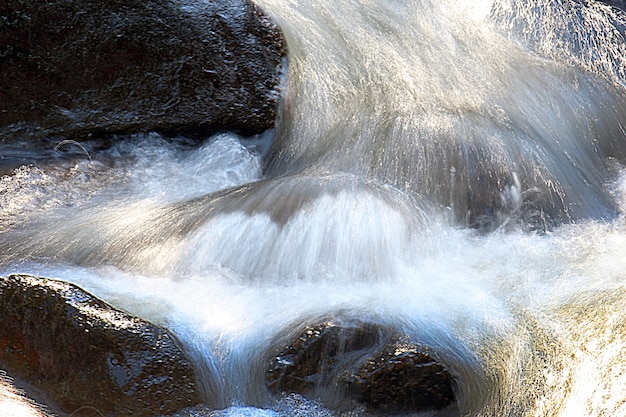 Photo  waterfall in chiang mai thailand