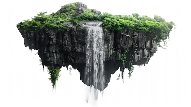 a waterfall is shown in the picture of a waterfall