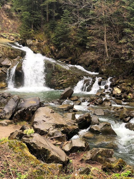 Waterfall Kamyanets Lviv