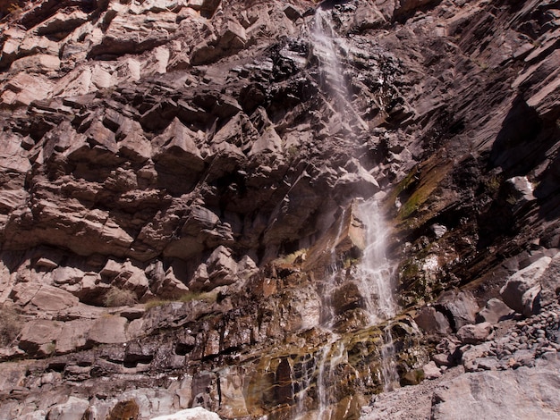 Waterfall in Ouray, Colorado.