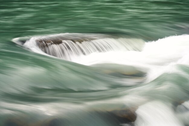 Waterfall in the river