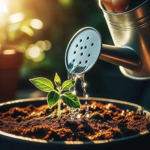 Watering tree of the world