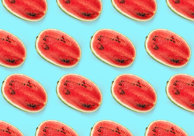 Watermellon - food patterns Backgrounds