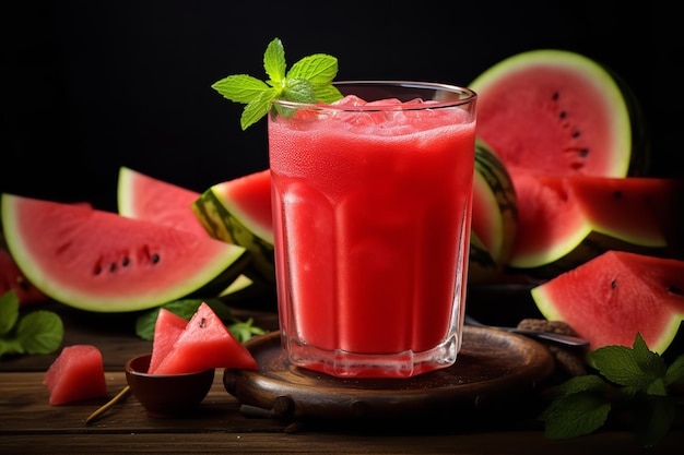 Watermelon Agua Fresca Mexican Drink