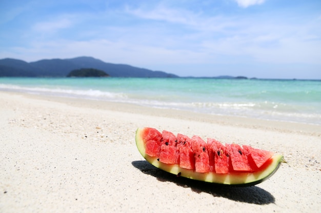 watermelon On the beach