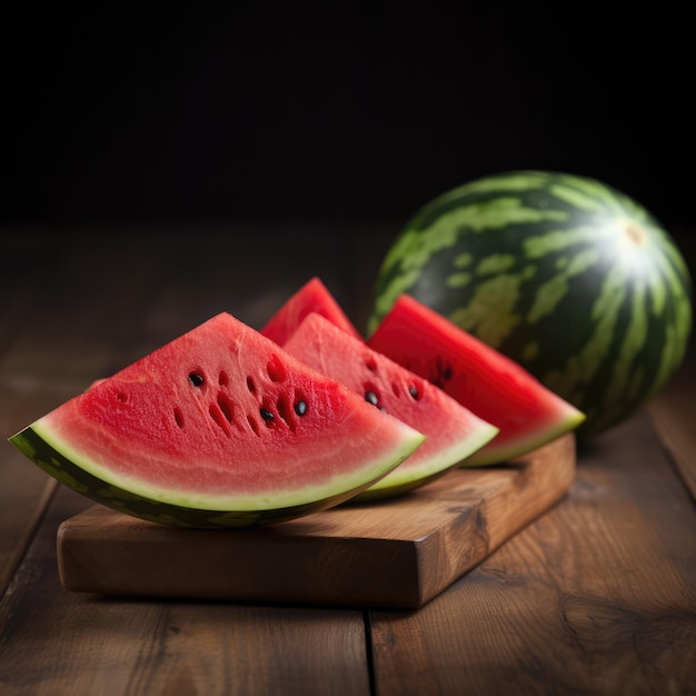 Watermelon fruit generative ai