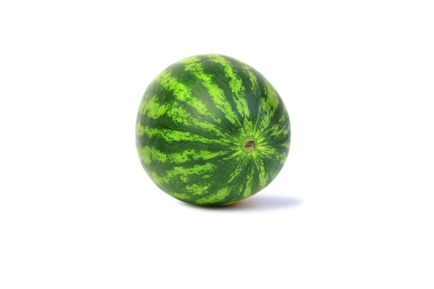 Watermelon isolated on white background with clipping path